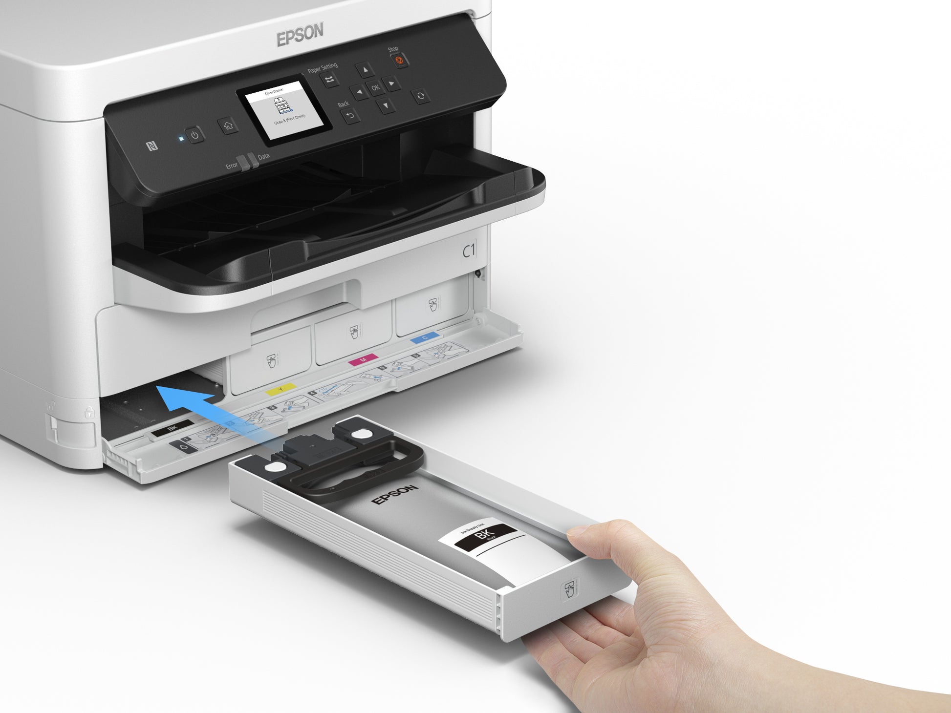 Epson Tintenpatrone C13T01C200, cyan, 20'000 Seiten