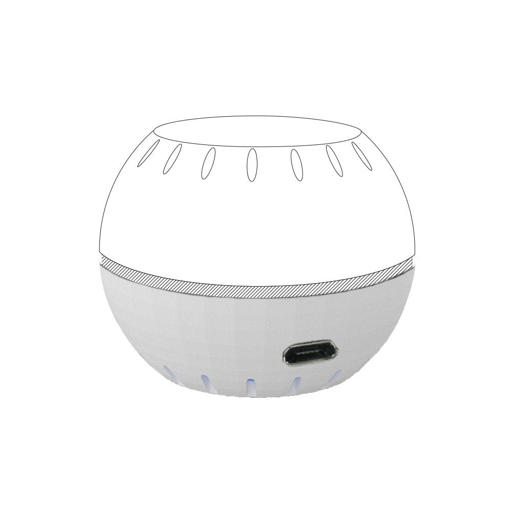 Shelly H&T USB – Zubehör – Schnittstellenmodul, Mikro-USB – für Shelly H&T