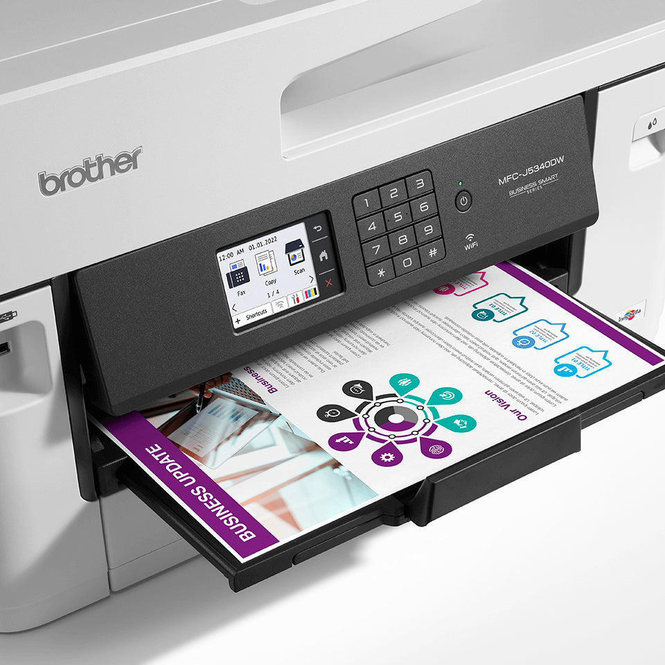 Brother Tintenpatrone LC-422BK, Schwarz, 550 Seiten – für MFC-J5340DW, MFC-J5740DW, MFC-J6540DW und andere
