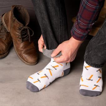Sheepworld Socken – Grösse 41–46, Weiss, 80% Baumwolle/15% Nylon/5% Elasthan