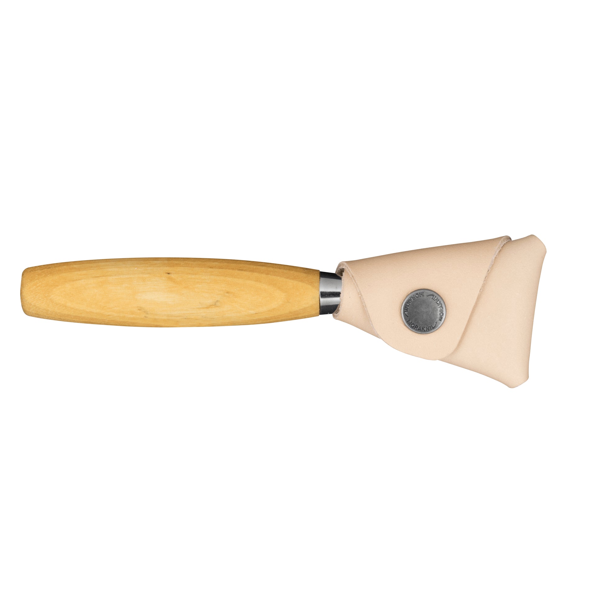 Morakniv Hook Knife 162 Double Edge – Tranchiermesser 55 mm, Edelstahl, Holzgriff