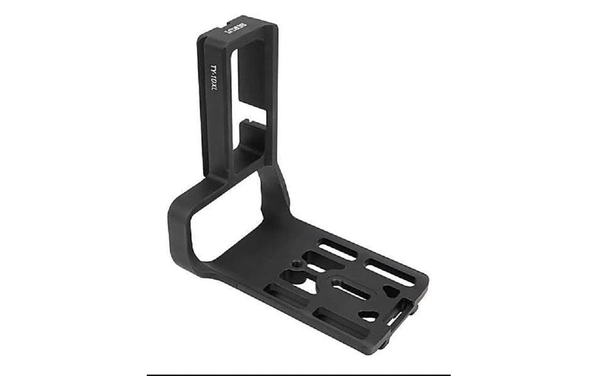 Sirui TY-1DXL L-Halterung – Aluminium, 1/4" Gewinde, 82 × 118 × 127 mm – für Canon EOS 1D X – Schwarz