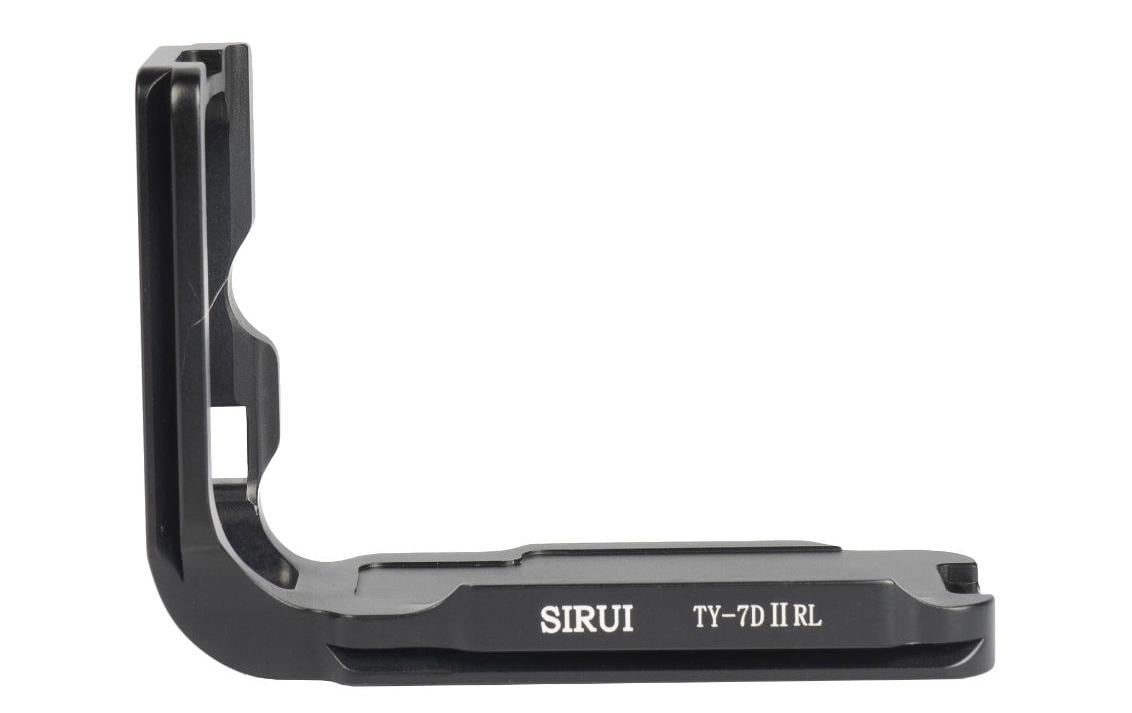 Sirui TY-7DIIRL Schiene – für Canon EOS 7D Mark II – Aluminium, Schwarz – 114 × 86 × 48 mm, 110 g