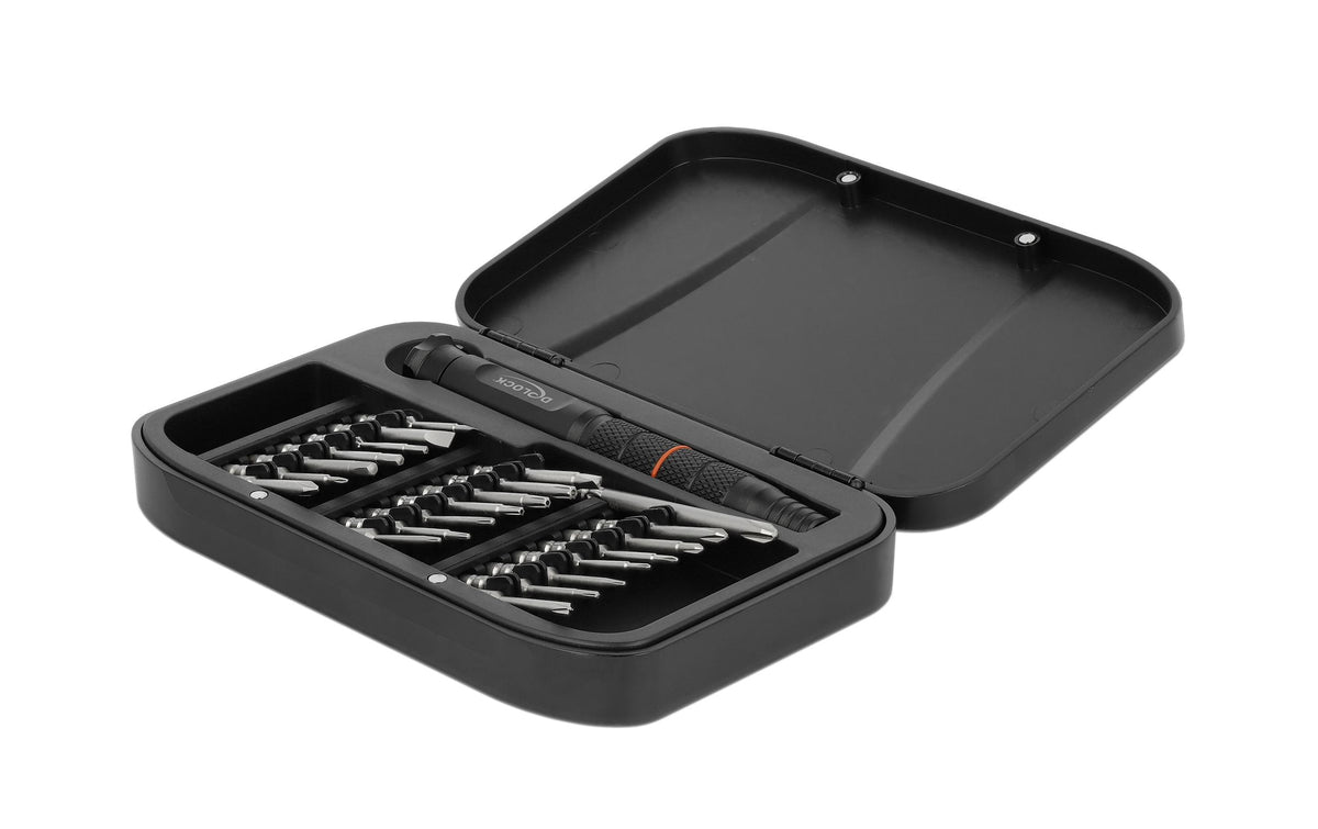 DeLOCK Elektronik-Reparaturset – Bits: Pentalobe, Phillips, Torx – für Computer & Smartphone – 22-teilig