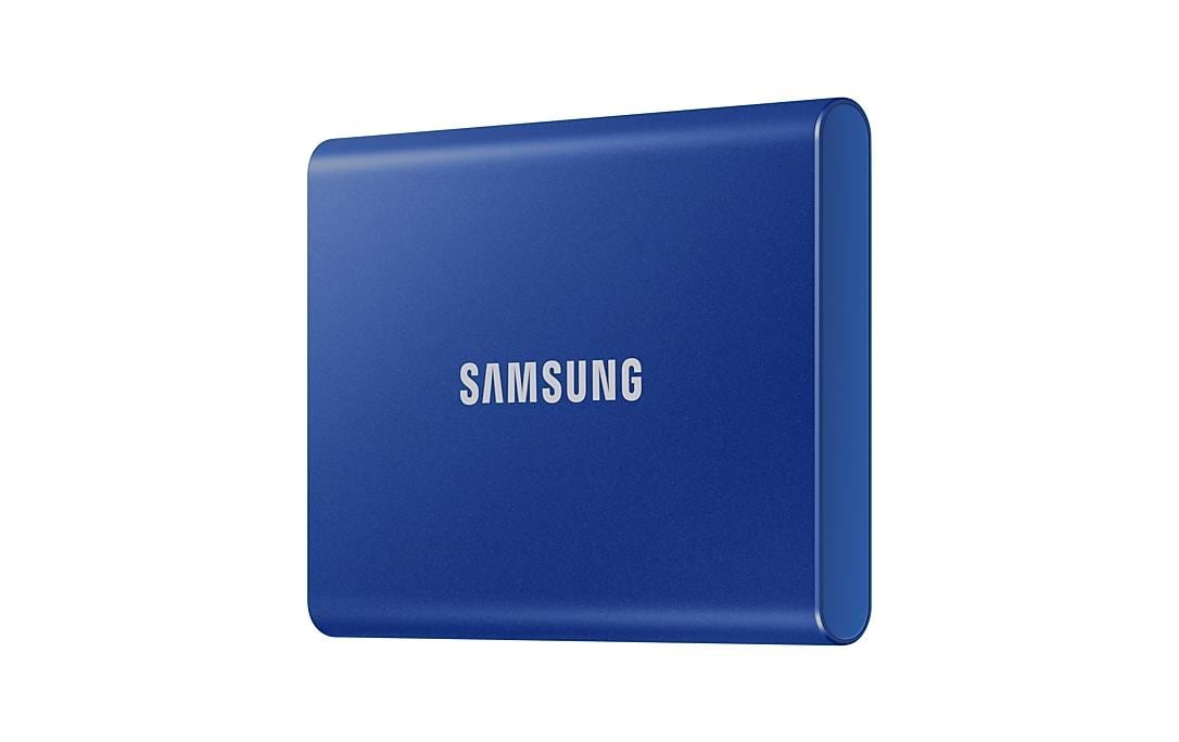 Samsung Portable SSD T7 – 2 TB, USB Typ-C (USB 3.2 Gen 2), Hardwareverschlüsselung