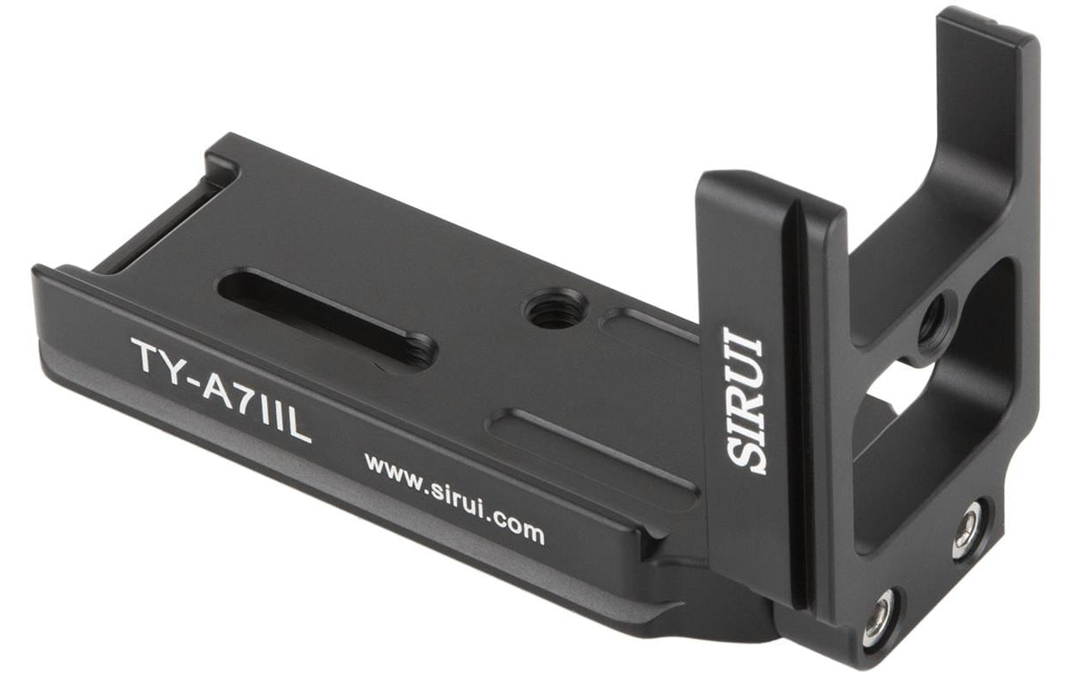 Sirui TY-A7IIL L-Halterung – Aluminium, 100 × 40 × 60 mm, 1/4" Gewinde – für Sony Alpha A7 II, A7R II, A7S II