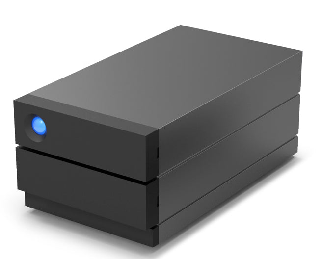 LaCie 2big RAID – 2-Bay Desktop – 48 TB HDD vorinstalliert, für 3,5" HDD