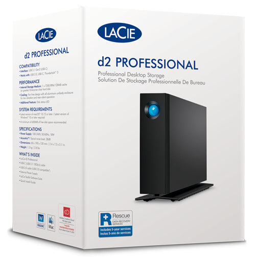 LaCie D2 Professional – STHA24000800, 24 TB, 290 MB/s