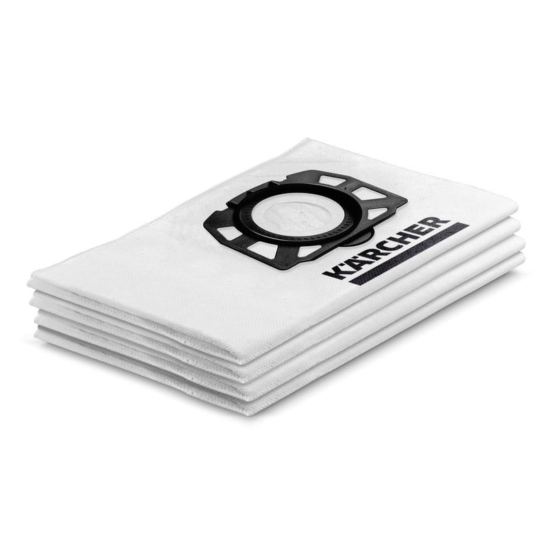 Kärcher Staubbeutel KFI 357 2.863-314 – 4 Stück, für SE 4001, WD 2 Plus, WD 3 und andere