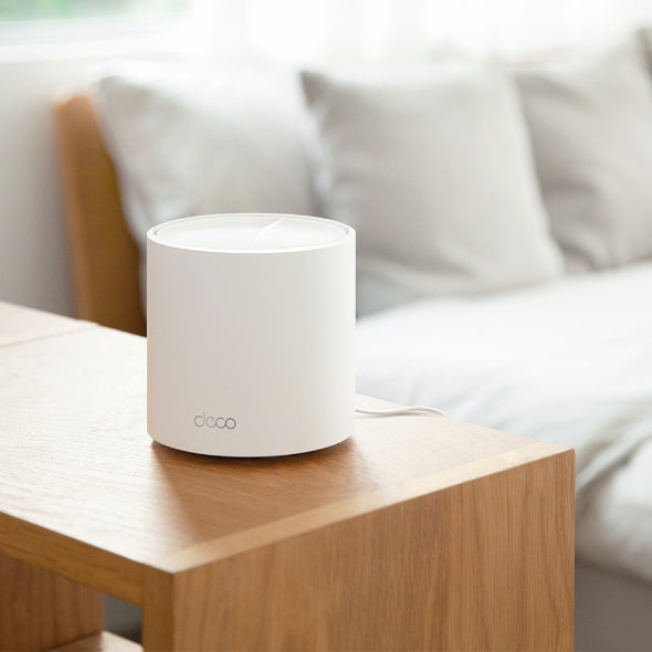 TP-Link Deco X50 Mesh-Set (1er) – Wi-Fi 6 (AX3000), Dual-Band (2,4/5 GHz), je 3× LAN