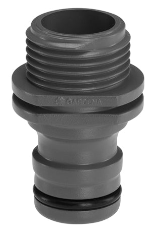 Gardena Entwässerungsventil-Set 2770-20 – für Gardena-Systeme, Grau/Orange, 4 Stück