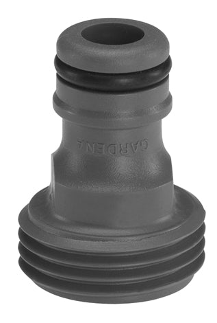 Gardena Entwässerungsventil-Set 2770-20 – für Gardena-Systeme, Grau/Orange, 4 Stück