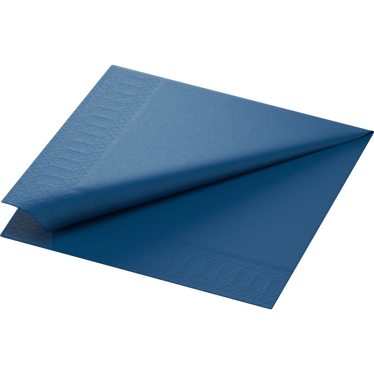Duni Servietten – blau – 40 × 40 cm, 3-lagig – 250 Stück