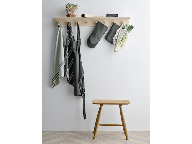 Södahl Geschirrtuch Soft Forest – 50 × 70 cm, Dunkelgrün, 100% Baumwolle, 2er-Set