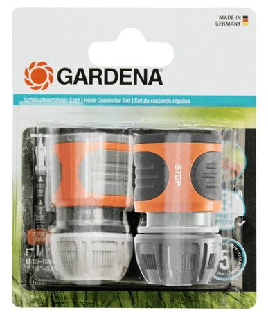 Gardena Schlauchanschluss-Set 13/15 mm Kunststoff – 2 Stk