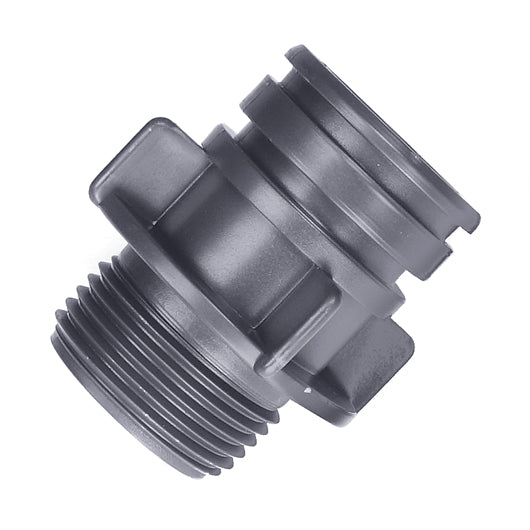 Gardena Anschlusshülse – Kunststoff, Schwarz, für GARDENA Ventilbox V1, GARDENA Ventilbox V3