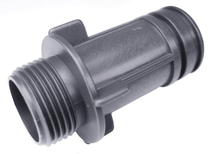 Gardena Anschlusshülse lang – Kunststoff, schwarz, für GARDENA Ventilbox V1, V3