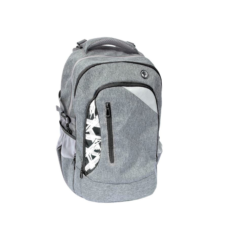 Eberhard Faber Schulrucksack X-Style – grau/schwarz, Polyester – 32 × 47 × 21 cm, 30 L, 1.100 g