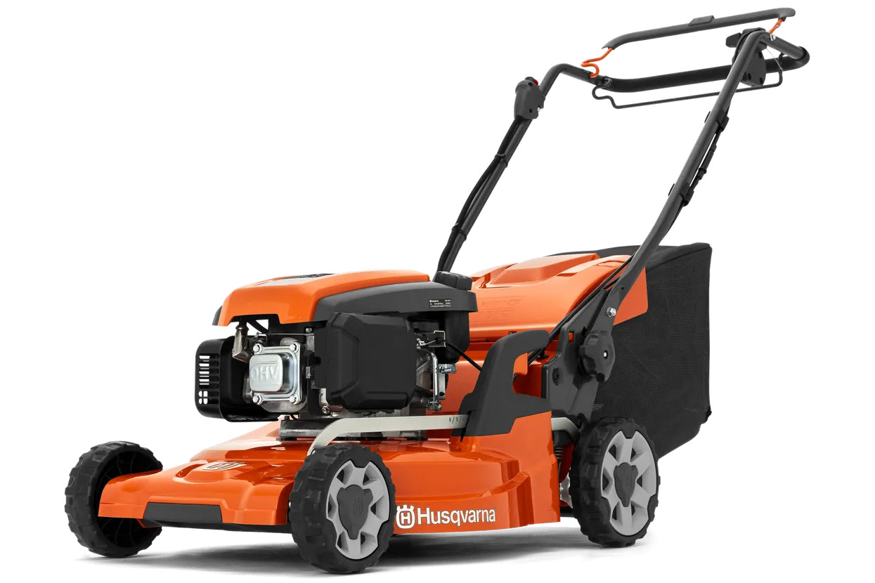 Husqvarna Rasenmäher LC 347VE – Schnittbreite 47 cm, Grasfangvolumen 55 l, Radantrieb, Gewicht 31,5 kg