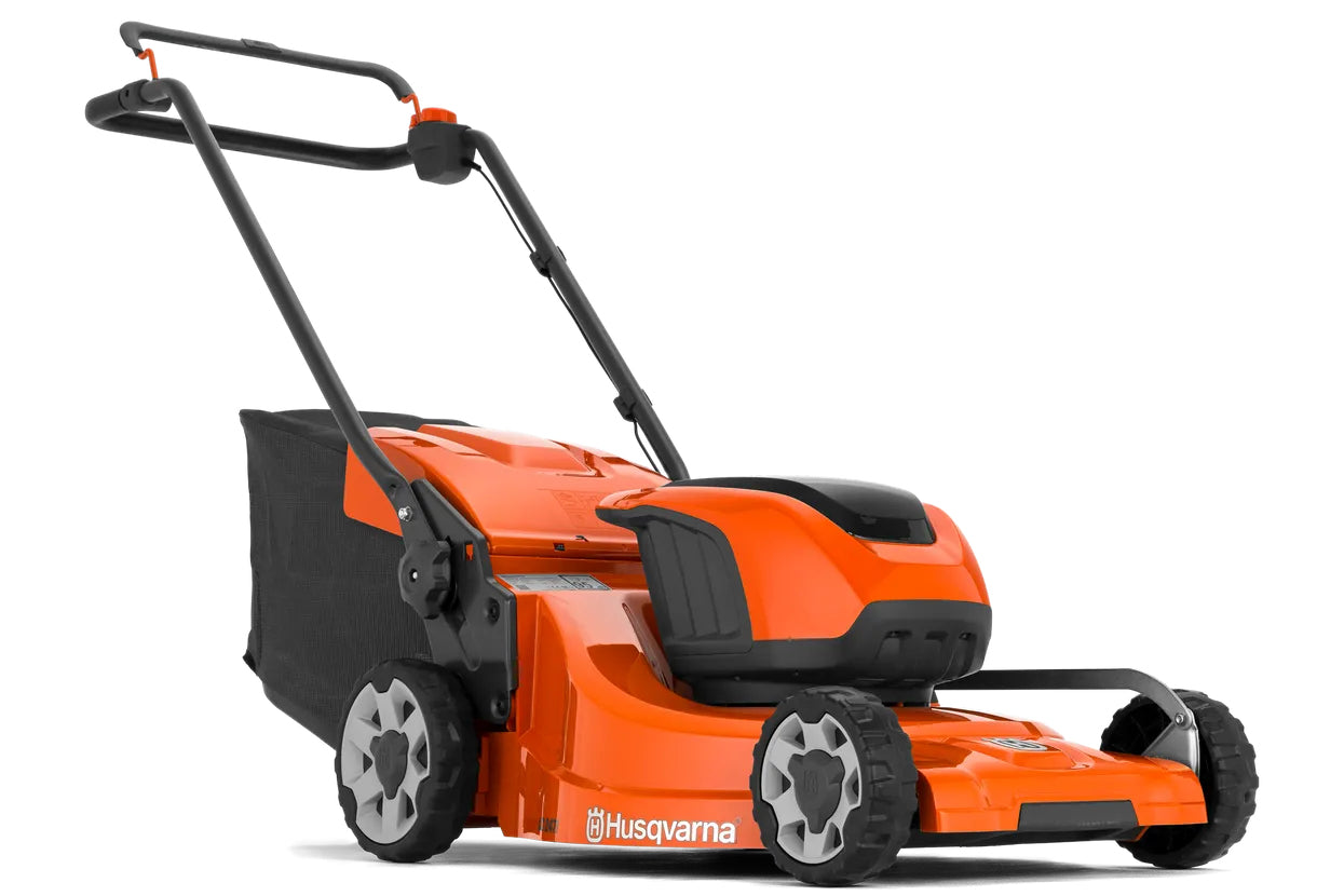 Husqvarna Akku-Rasenmäher LC 247i – Schnittbreite 47 cm, Fangvolumen 55 l, klappbar