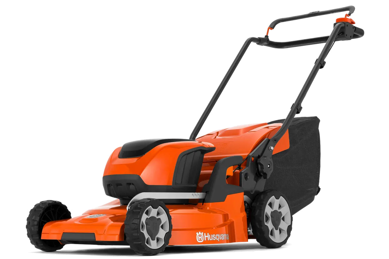 Husqvarna Akku-Rasenmäher LC 247i – Schnittbreite 47 cm, Fangvolumen 55 l, klappbar