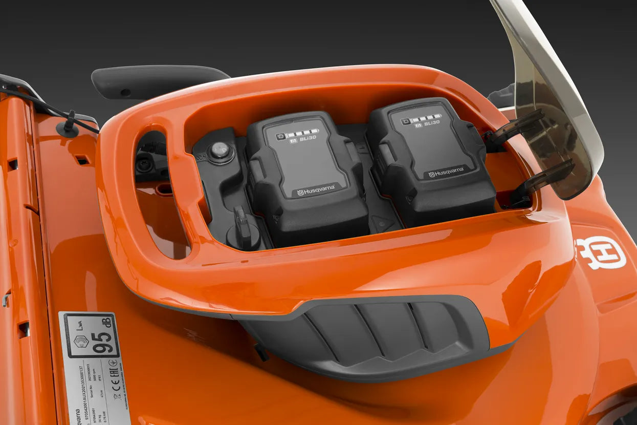 Husqvarna Akku-Rasenmäher LC 247i – Schnittbreite 47 cm, Fangvolumen 55 l, klappbar
