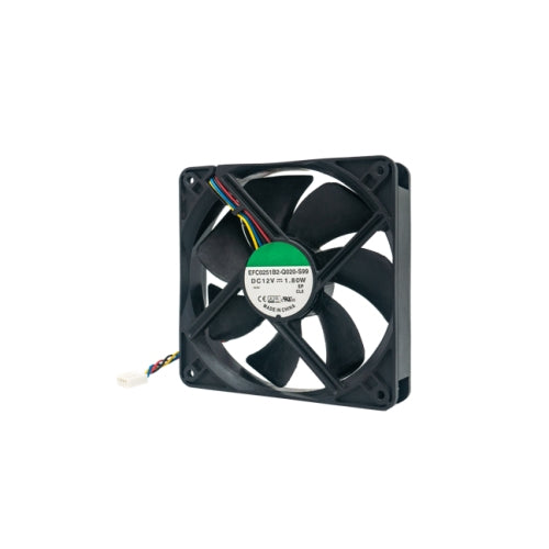 QNAP FAN-12CM-T02 – Lüfter – 120×120×25 mm, 12 V, 4-Pin, 2200 U/min, Schwarz
