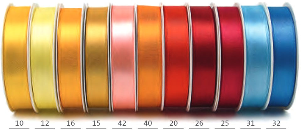 Goldina Geschenkband Satin Blau – 3 mm × 10 m – glänzend