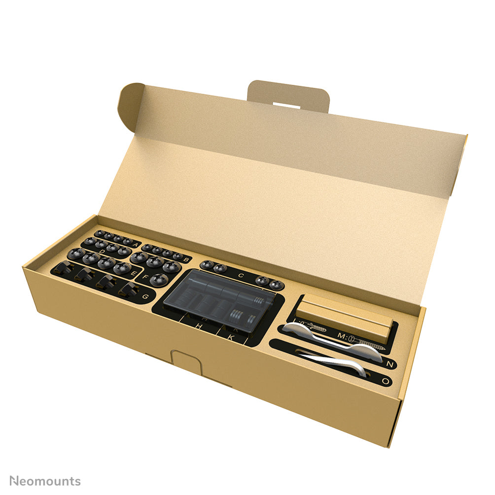 Neomounts WL40S-850BL12 – Wandhalterung, neigbar, für 39", VESA 200×200, bis 40 kg, schwarz
