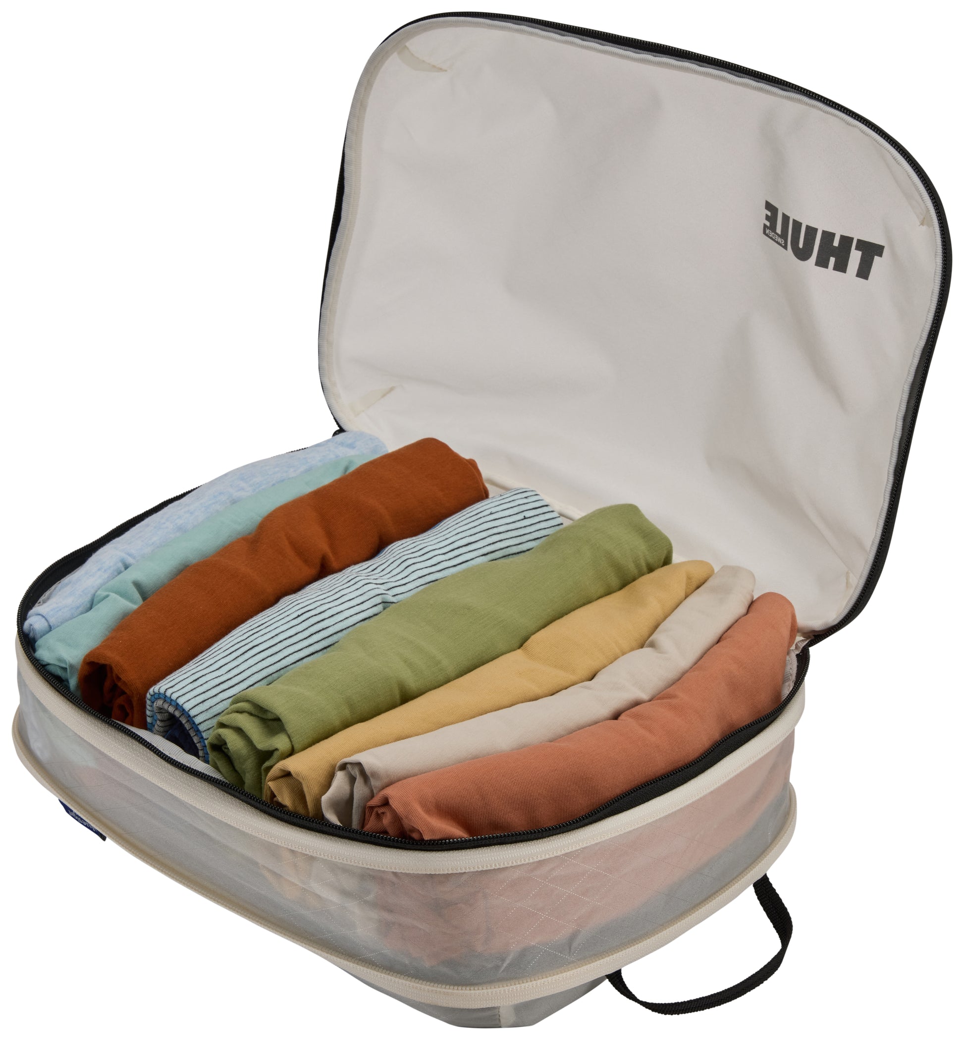 Thule Packwürfel-Set Accent TCCS201 – bluesign, 3 l – weiss, Nylon – 2-teilig