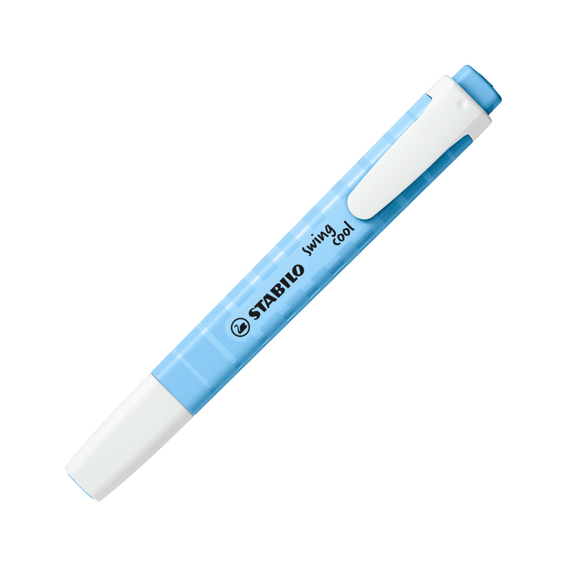 STABILO swing cool Pastel Edition Textmarker Set 4 Farben Pastell – Keilspitze, 1–4 mm