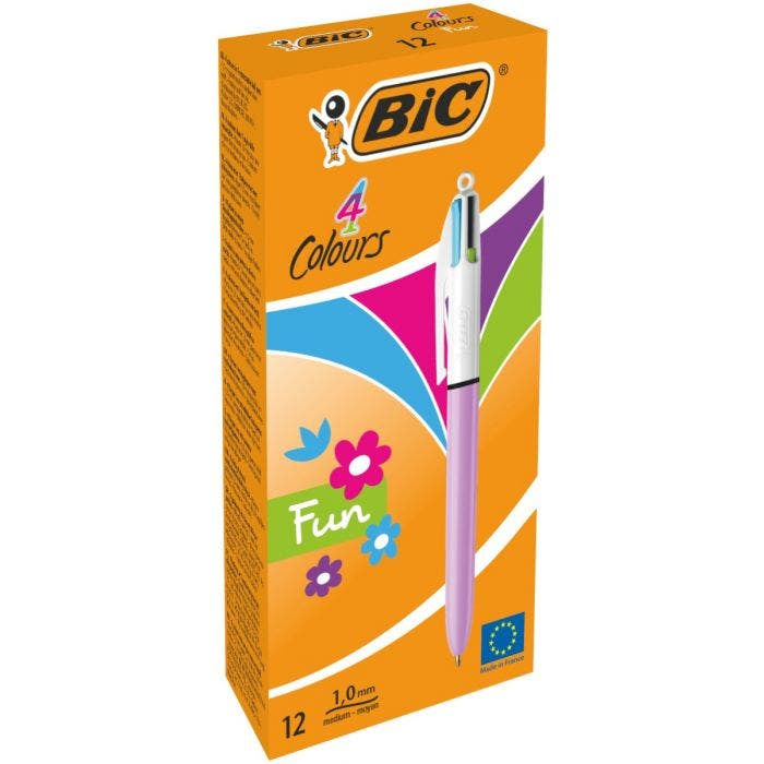 BIC Kugelschreiber – Violett, Kunststoff