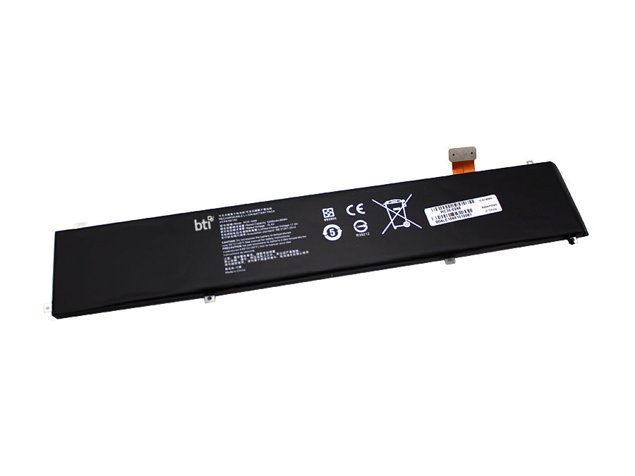 BTI Notebook-Akku – für Razer – 80 Wh, 15,4 V (4 Zellen) – Schwarz