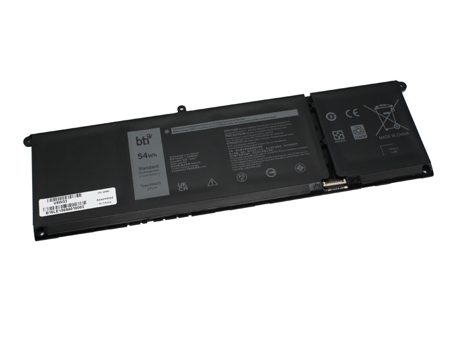 BTI Notebook-Akku – für Dell Latitude 3420 – 54 Wh, 15 V (4 Zellen) – Schwarz