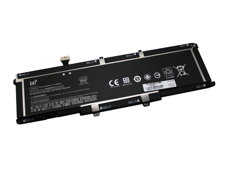 BTI Notebook-Akku – für HP EliteBook 1050 G1 – 95 Wh, 11,55 V (6 Zellen) – Schwarz