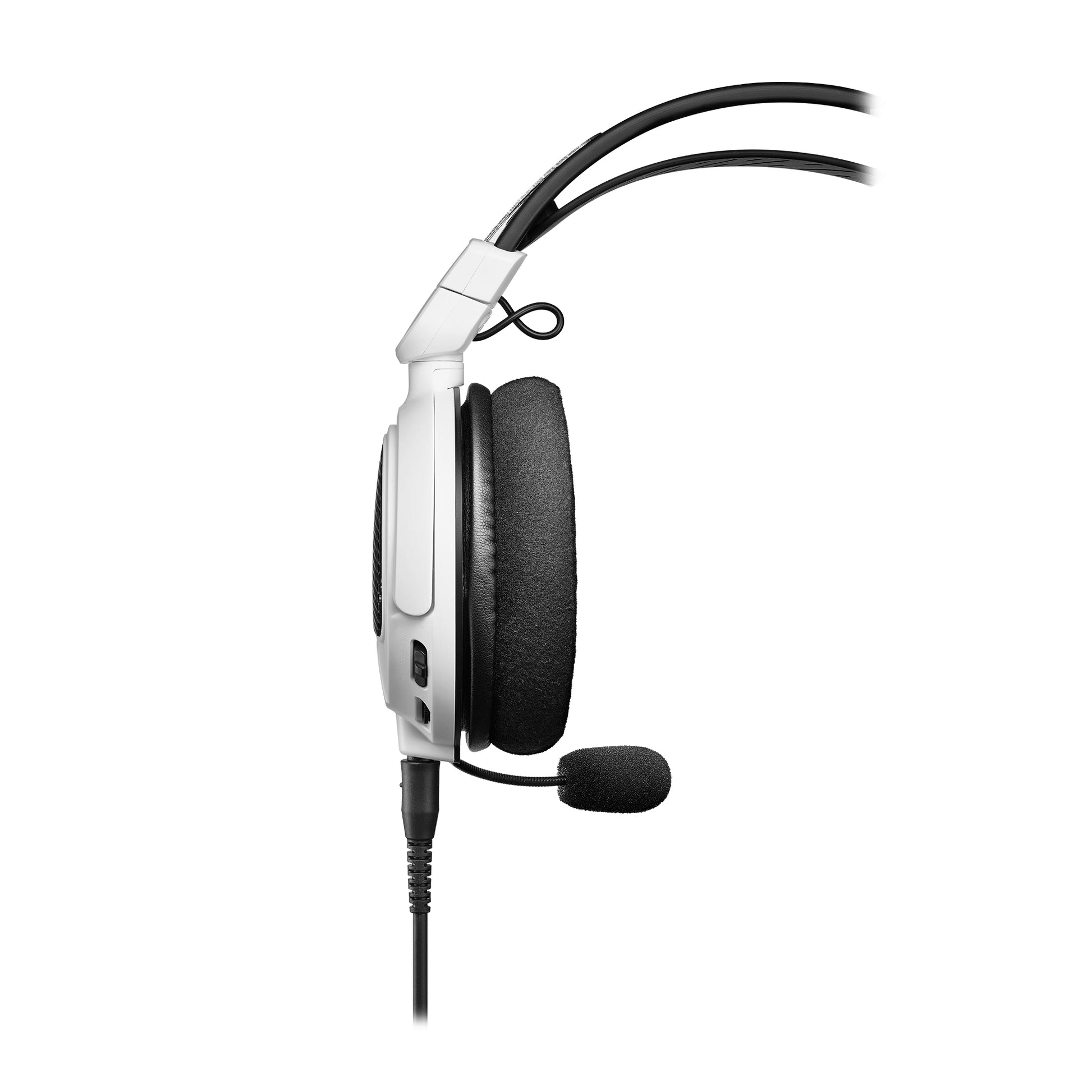 Audio-Technica ATH-GDL3 Gaming-Headset – On-Ear, Stereo, Kabelgebunden, 3,5 mm Klinke, Weiss