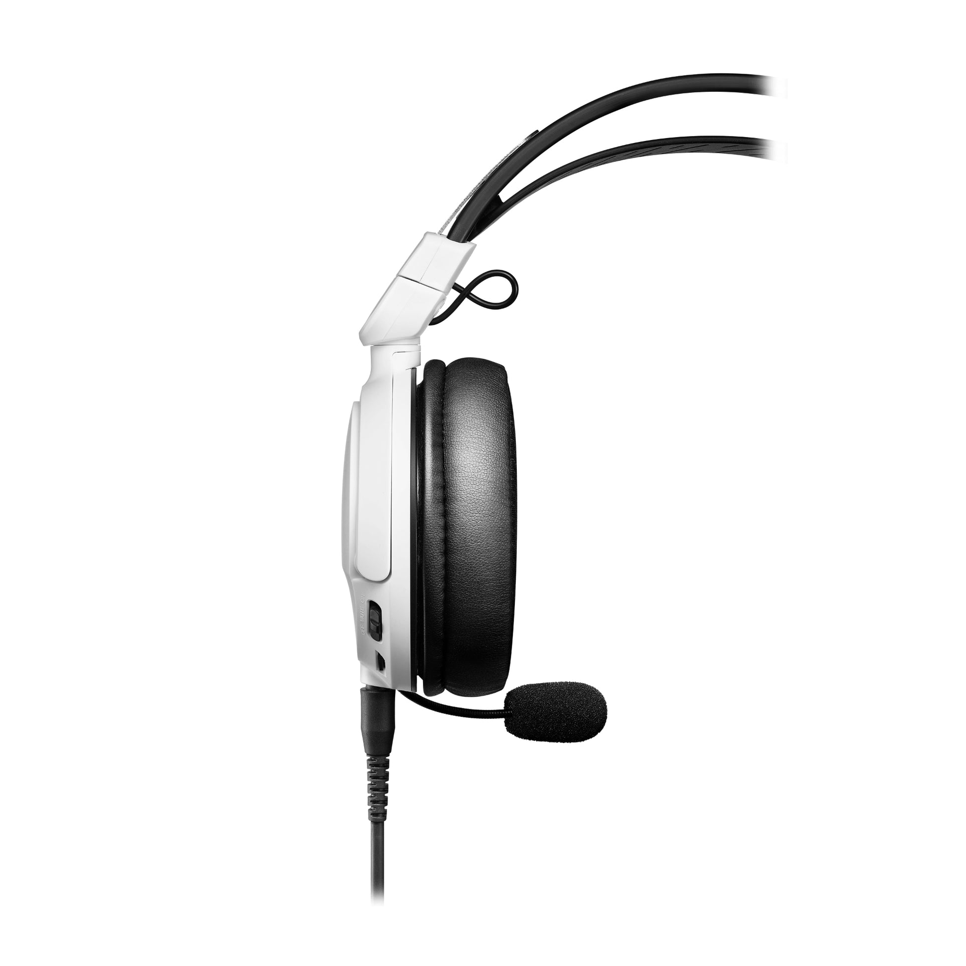 Audio-Technica ATH-GL3 Gaming-Headset – Over-Ear, Stereo, Kabelgebunden, 3,5 mm Klinke, Weiss