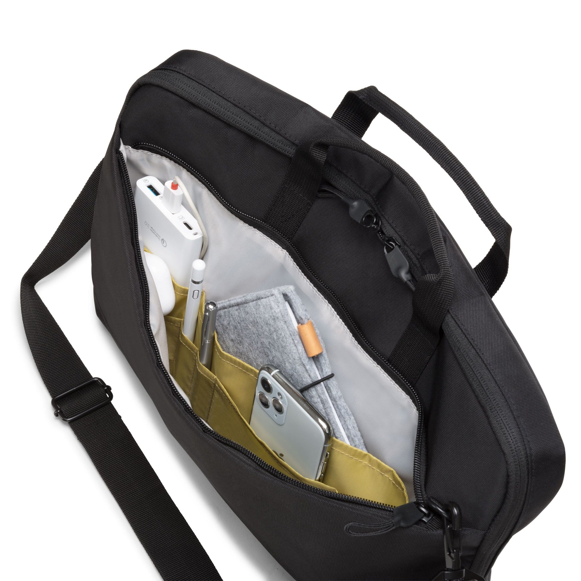 DICOTA Eco Slim MOTION Notebook-Tasche 13,3" – aus recyceltem PET – Schwarz