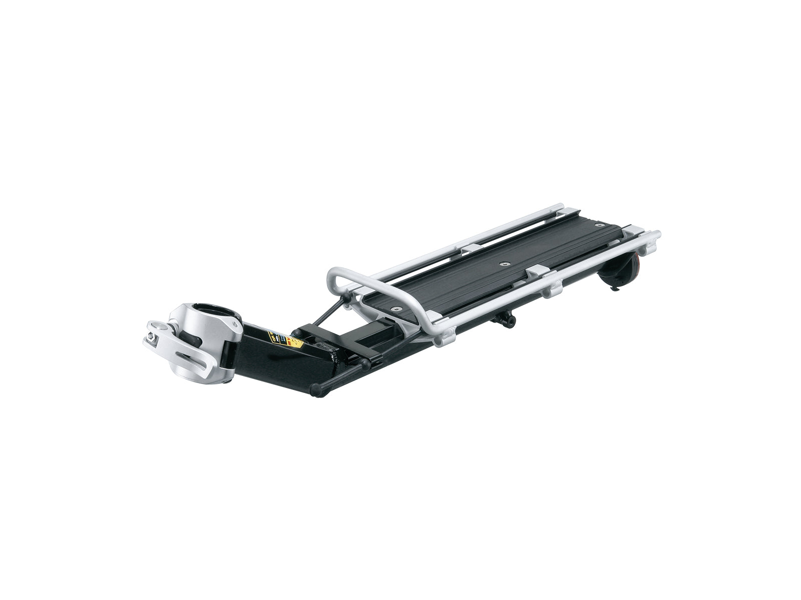Topeak BeamRack V Typ Gepäckträger – für MTX TurnBags – 9 kg, 510×110×120 mm – schwarz/silber, Aluminium