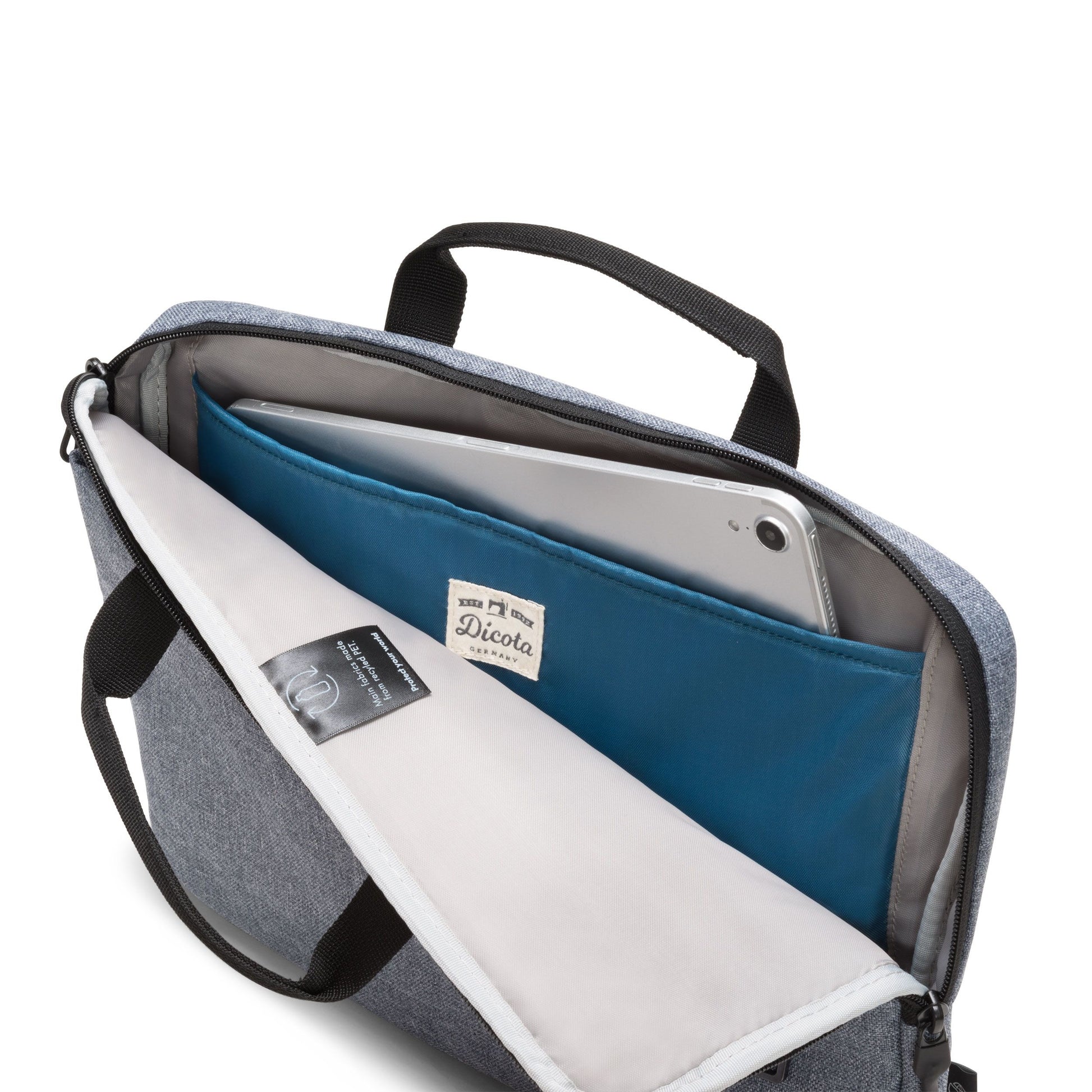DICOTA Slim Eco MOTION Tablet-Hülle für Tablets bis 11,6" – Blau