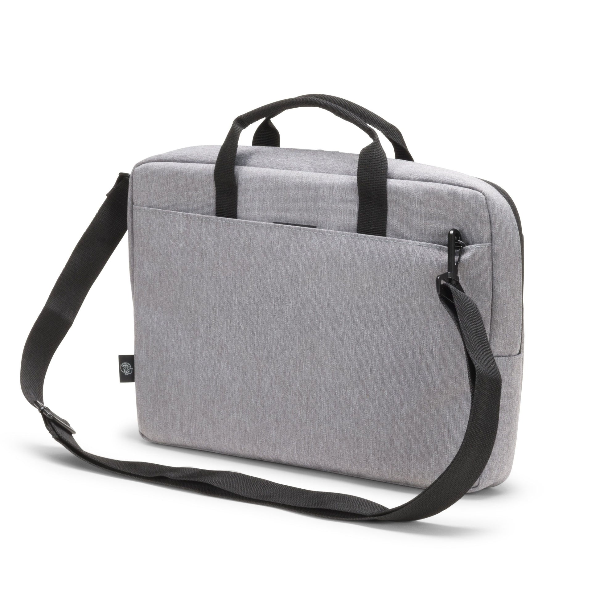 DICOTA Notebook-Tasche bis 11,6" – abnehmbarer Schultergurt, Trolley-Band – Grau