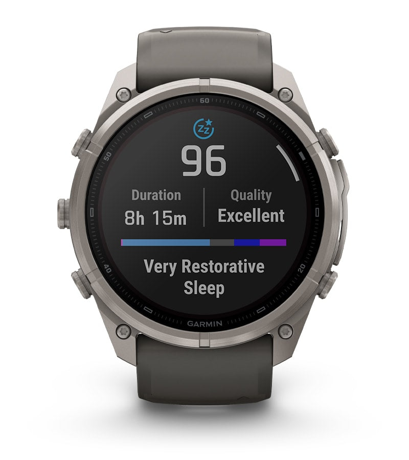Garmin fēnix 9 Pro 51 mm GPS + Cellular – Titan Silbergrau, 100 m, für Android, iPhone