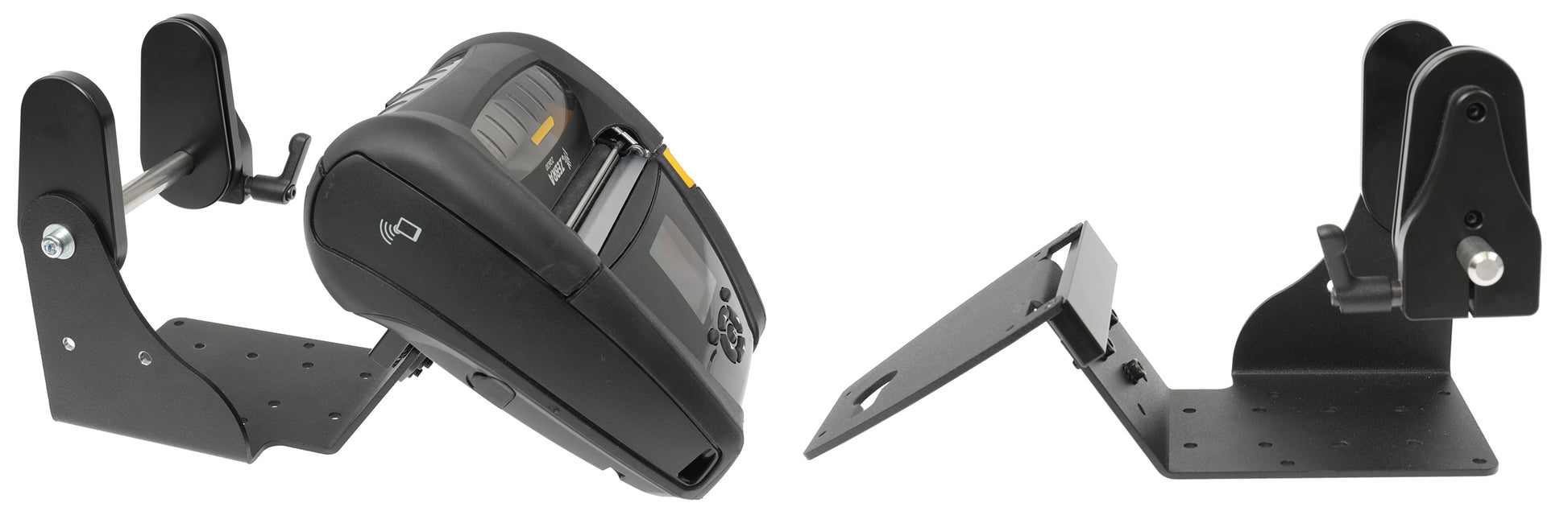 Brodit Halterung, VESA 75×75 mm, AMPS, ABS – für Zebra ZQ630