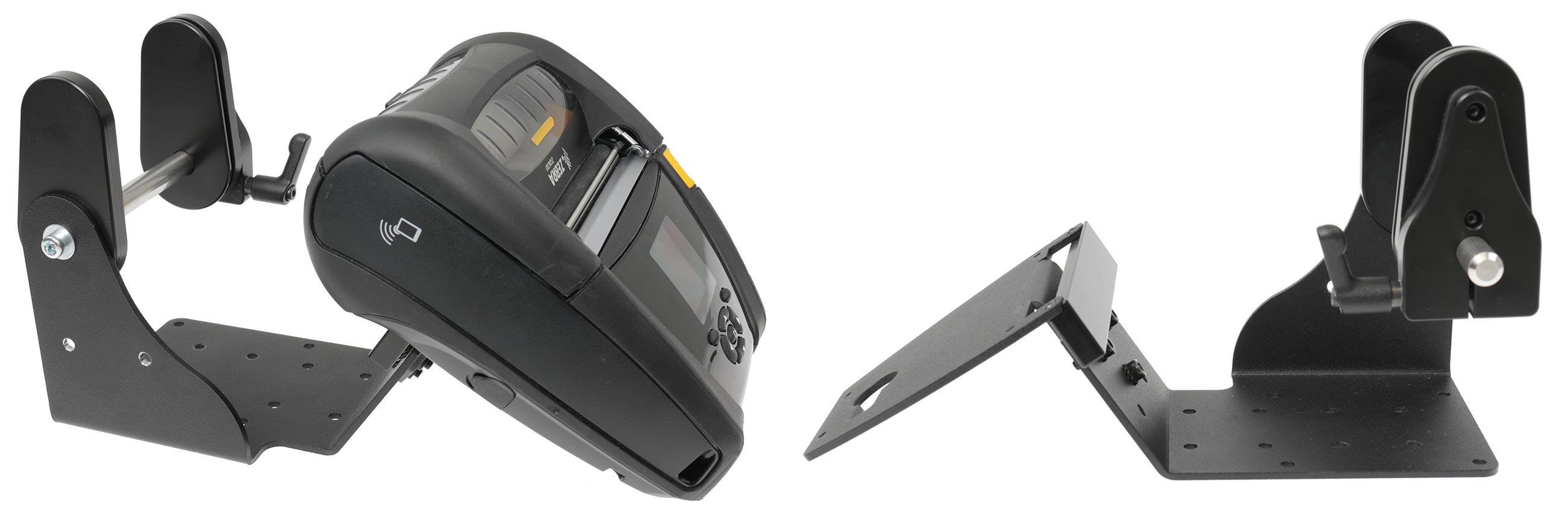 Brodit Halterung, VESA 75×75 mm, AMPS, ABS – für Zebra ZQ630