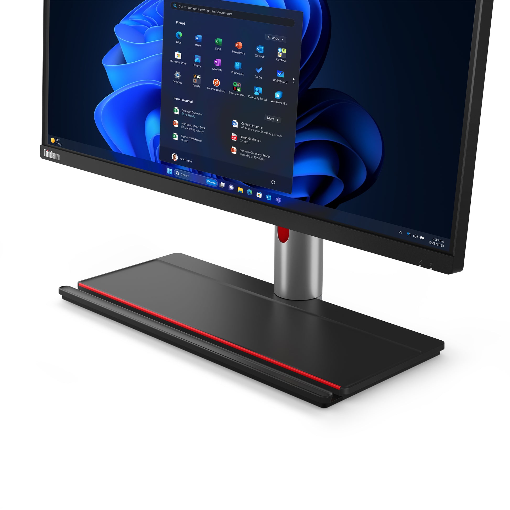 Lenovo All-in-One – 27" Quad HD, Intel Core i7-13700, 16 GB RAM, 512 GB SSD, Windows 11 Pro