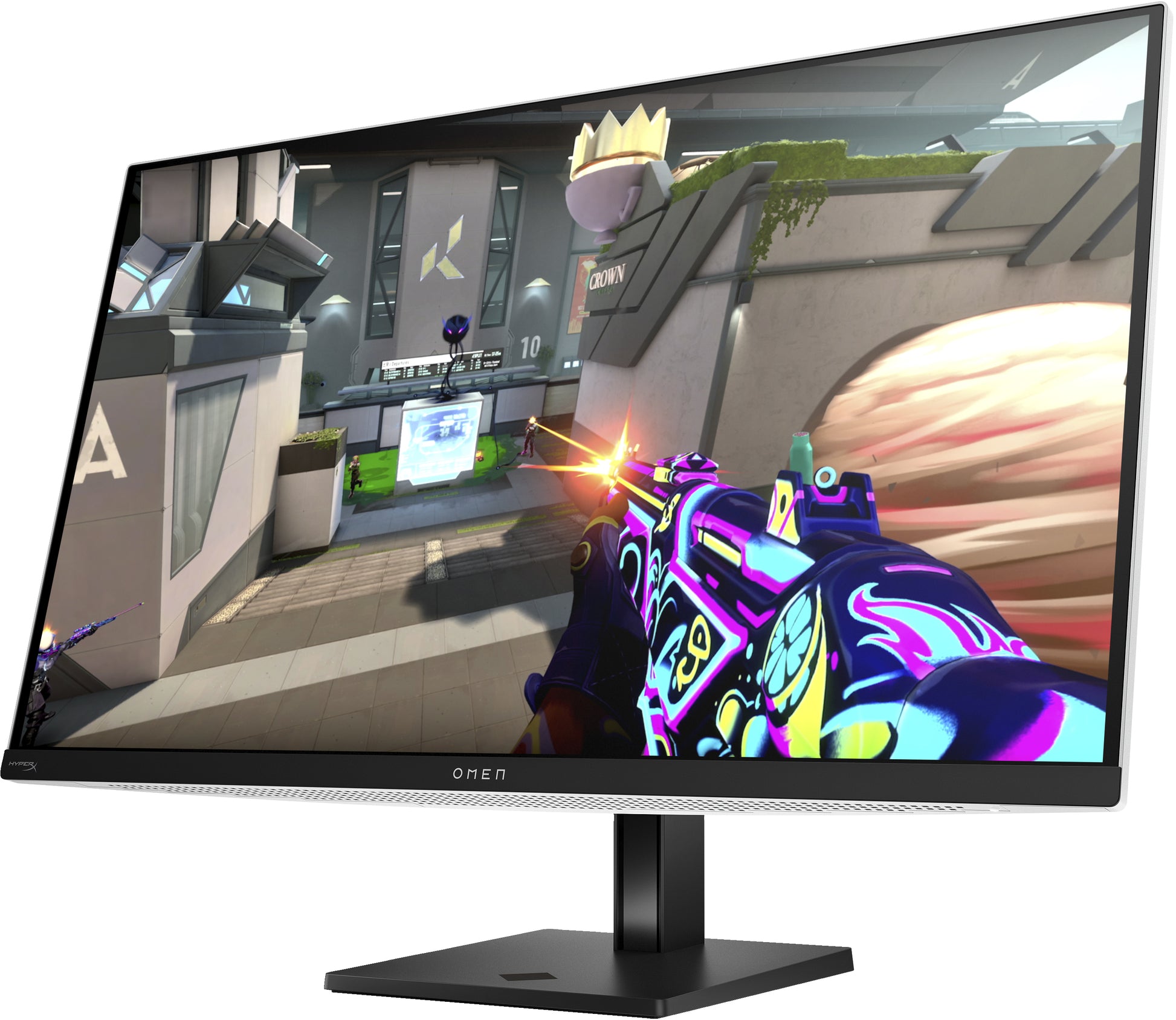 HP OMEN Transcend – 31,5", 3840 × 2160 (4K), OLED, 240 Hz, USB-C 140 W, KVM, DisplayHDR 400