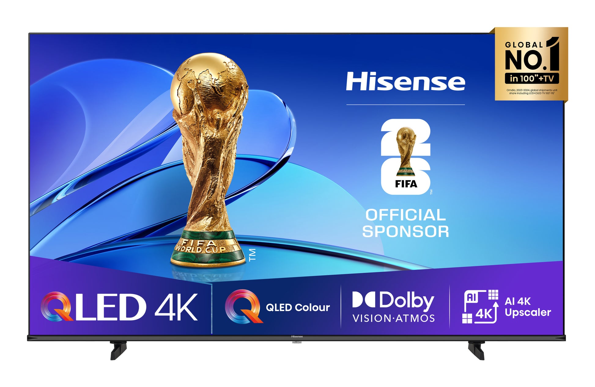 Hisense E7Q PRO 50 – 50" TV – 4K UHD – QLED – VIDAA – 144 Hz – Dolby Vision