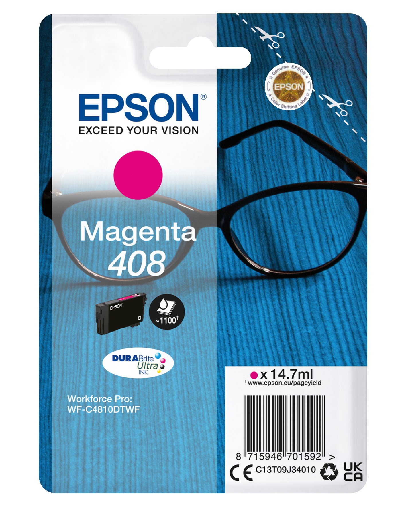 Epson Tintenpatrone 408 – DURABrite Ultra Ink