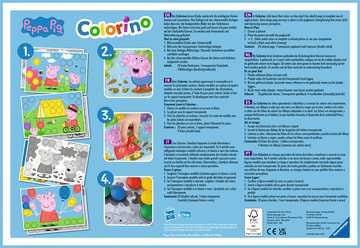 Ravensburger Lernspiel – Peppa Pig Colorino, Brettspiel, 1 Spieler, ab 2 Jahren, Mehrsprachig