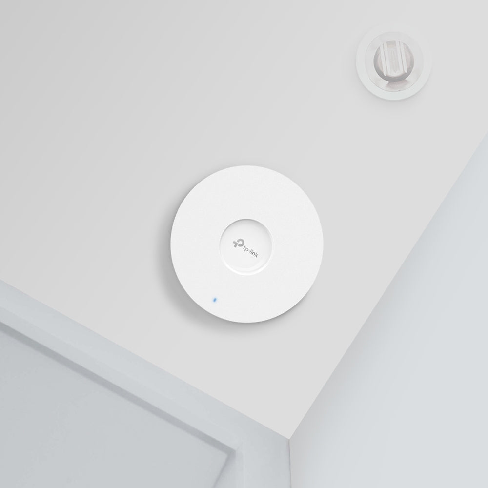 TP-Link Omada EAP650 SLIM – Wi-Fi 6 Access Point, Dual-Band (2,4/5 GHz), 2976 Mbit/s, 1× GbE, PoE+